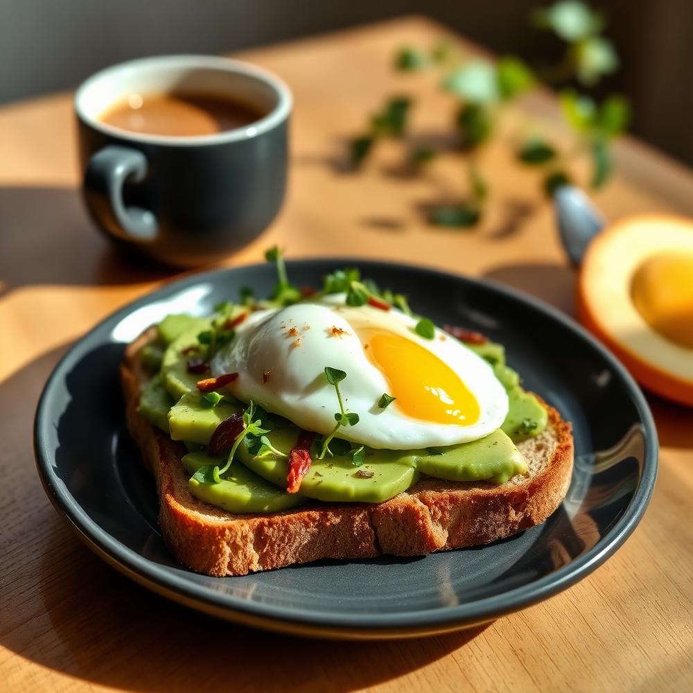 Avocado Sourdough — Breakfast at Father Field Bistro, Nusa Penida.